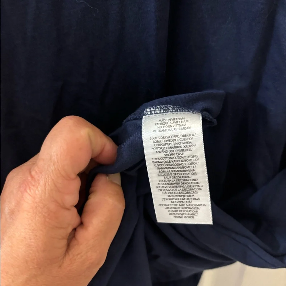 Polo by Ralph‎ Lauren Men's Navy Blue Polo Shirt